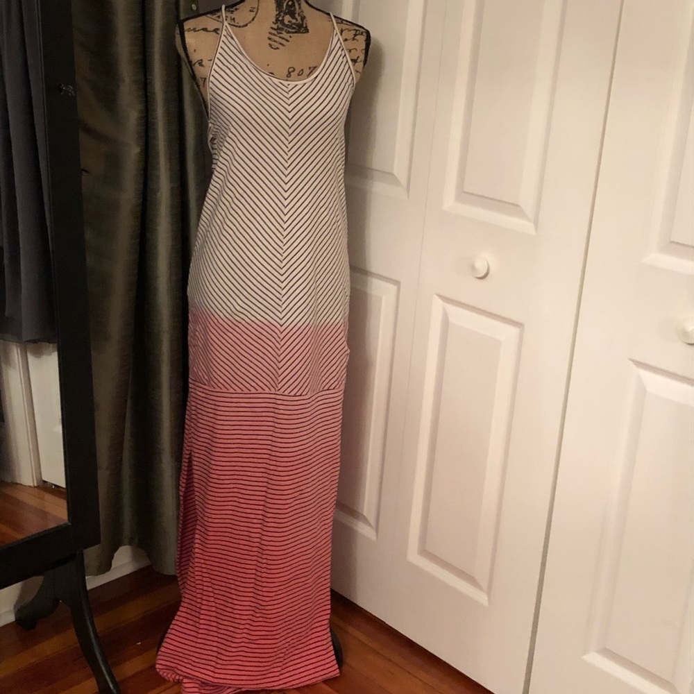 Alternative multi color maxi dress